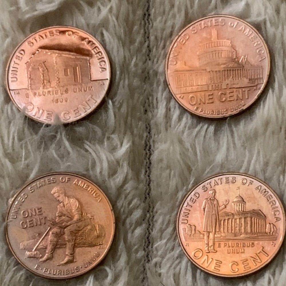 Complete set of the 2009 Bicentennial Proof Cents